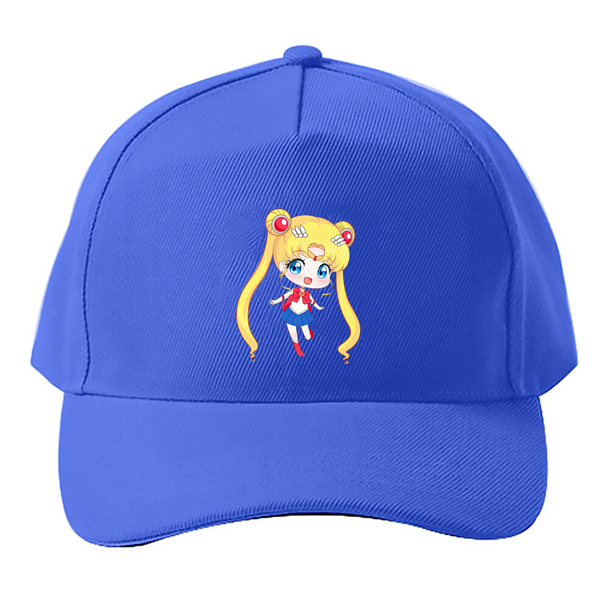 （画像用） 美少女戦士セーラームーン 月野 うさぎ つきの うさぎ Sailor Moon Tsukino Usagi ベースボールキャップ 綿100％ 男女兼用 帽子 スポーツ